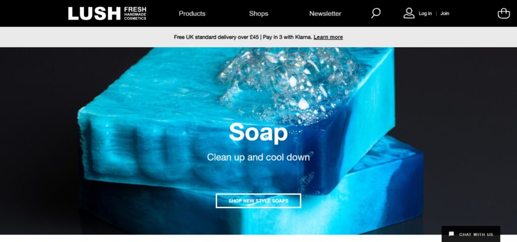 Lush best beauty products website