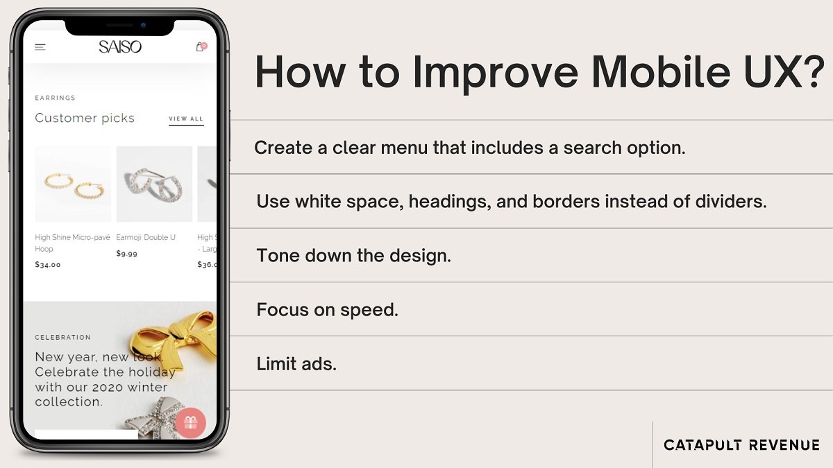 how to improve mobile ux